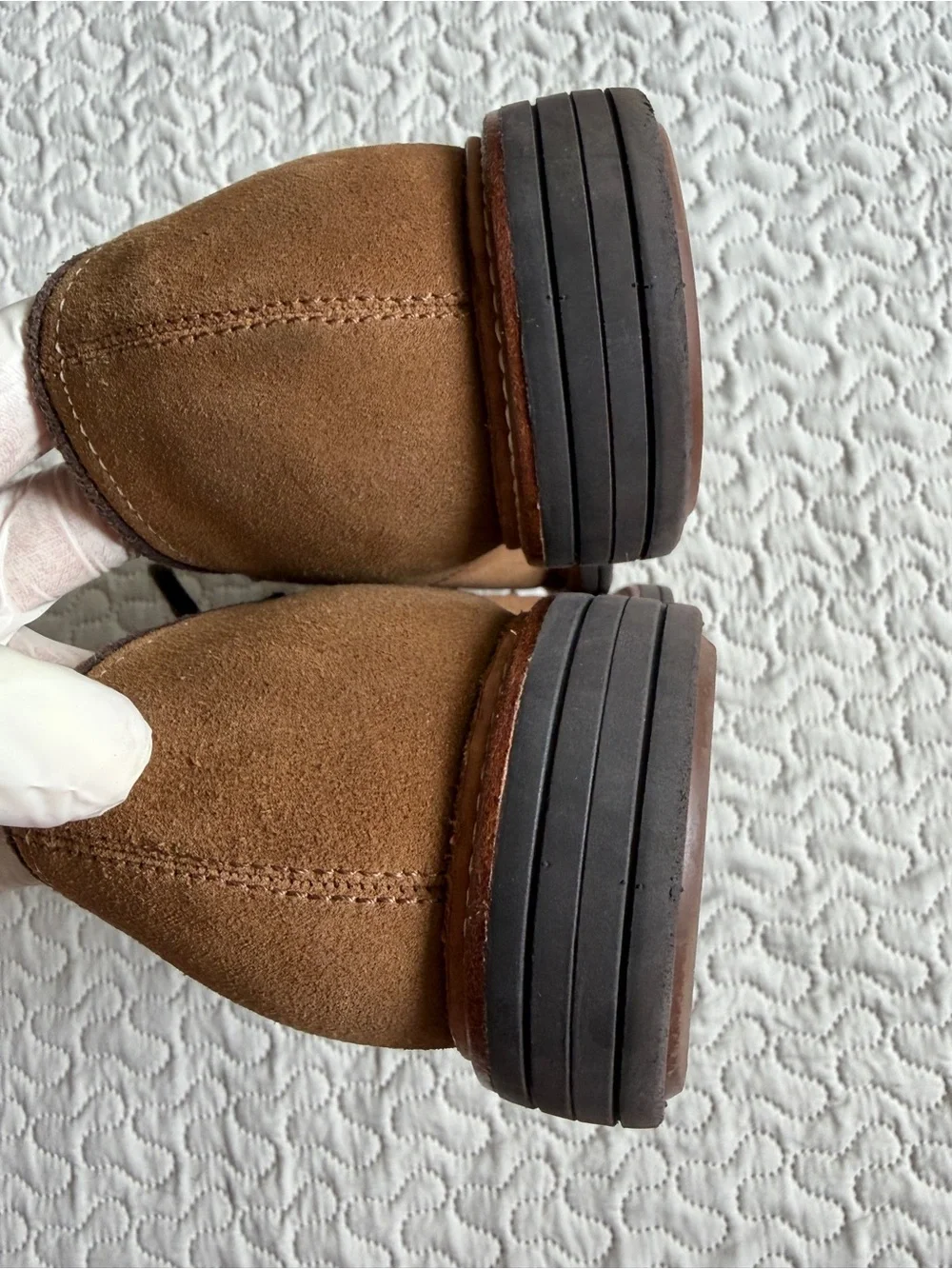UGG Jovic Buck Men’s Chesnut Tan Suede With ENERG Comfort System Insole Size 10